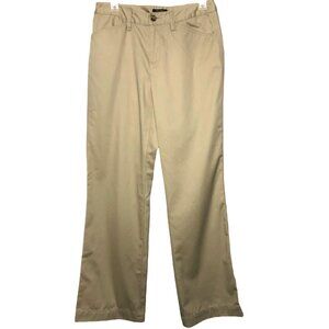 Eddie BAUER - Blakely Fit 100% Cotton Khaki Straight Leg Chino Pants - Size 4